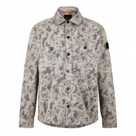 Boss Mens Locky 2 M Orange Camo Overshirt - Light Beige 271 мъжки,якета,boss,men,s,locky,2,m,orange,camo,overshirt,light,beige,271