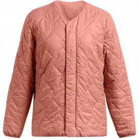 Дамско яке Under Armour Womens Diamond Water-Repellent Fitted Quilted Jacket - Pink дамско,яке,дамски,жилетки,under,armour,women,s,diamond,water,repellent,fitted,quilted,jacket,pink
