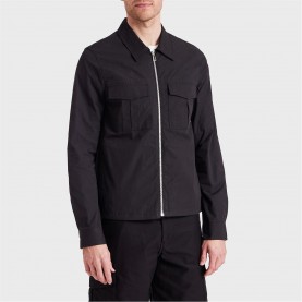 мъжки,якета,ps,paul,smith,zip,patch,overshirt,black,79