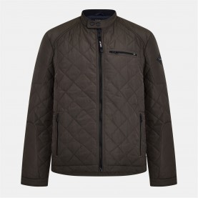 Яке Replay Men's Biker Quilted Jacket - Olive яке,облекла,на,разпродажба,мъжки,якета,replay,men's,biker,quilted,jacket,olive