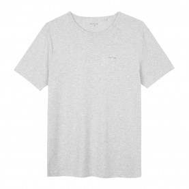 тениска,мъжки,тениски,paul,smith,mens,regular,fit,chest,logo,t,shirt,grey,marl,70