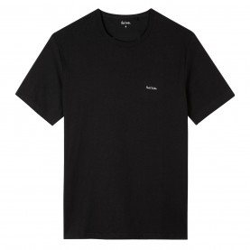 тениска,мъжки,тениски,paul,smith,mens,regular,fit,chest,logo,t,shirt,black,79