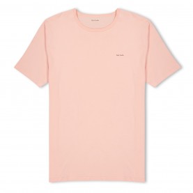 тениска,мъжки,тениски,paul,smith,mens,regular,fit,chest,logo,t,shirt,pink