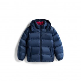 яке,промоция,на,зимни,облекла,детски,3/4,панталони,tommy,hilfiger,kids',essential,insulated,short,puffer,jacket,night,navy,c1g