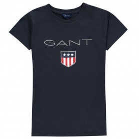 тениска,детски,облекла,gant,shield,logo,t,shirt,navy,433