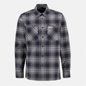 риза,с,дълъг,ръкав,облекла,на,разпродажба,мъжки,якета,barbour,international,men's,hall,check,cotton,long,sleeve,overshirt,cool,blue
