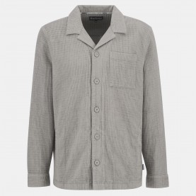 Barbour Mens B.Li Waffle Overshirt - Concrete GY35 мъжки,якета,мъжки,ежедневни,облекла,barbour,men,s,b,li,waffle,overshirt,concrete,gy35