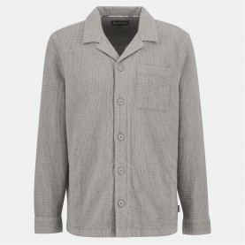 облекла,на,разпродажба,мъжки,якета,barbour,men's,b.li,waffle,overshirt,concrete,gy35