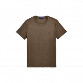 Тениска Polo Ralph Lauren Mens Regular Fit Pima T-Shirt - Cedar Heather тениска,мъжки,тениски,polo,ralph,lauren,men,s,regular,fit,pima,t,shirt,cedar,heather