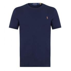 Тениска Polo Ralph Lauren Mens Regular Fit Pima T-Shirt - French Navy тениска,мъжки,тениски,polo,ralph,lauren,men,s,regular,fit,pima,t,shirt,french,navy