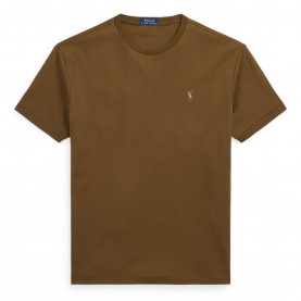 Тениска Polo Ralph Lauren Mens Regular Fit Pima T-Shirt - Nature Brown тениска,мъжки,тениски,polo,ralph,lauren,men,s,regular,fit,pima,t,shirt,nature,brown