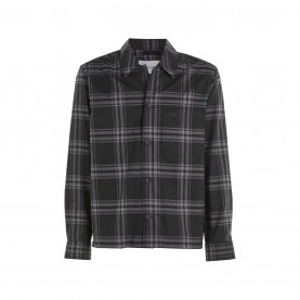 мъжки,якета,calvin,klein,twill,graphic,check,overshirt,ck,black