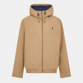 облекла,на,разпродажба,мъжки,якета,polo,ralph,lauren,men's,longford,hooded,lightweight,windbreaker,classic,camel