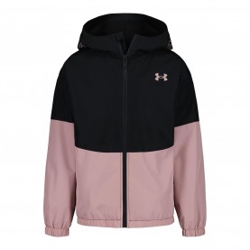 детски,якета,и,палта,under,armour,kids,windproof,long,sleeve,rain,anorak,black,pink
