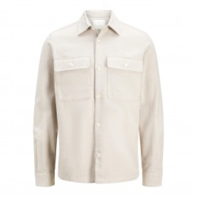 Jack and Jones Mens JJ Structured Overshirt - Summer Sand мъжки,якета,jack,and,jones,men,s,jj,structured,overshirt,summer,sand