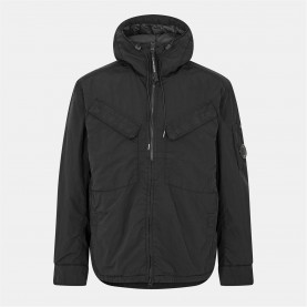 облекла,на,разпродажба,мъжки,якета,cp,company,nylon,padded,overshirt,black,999
