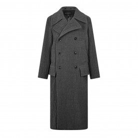 ARMANI EXCHANGE Men's Overcoat - Grigio мъжки,якета,armani,exchange,men's,overcoat,grigio