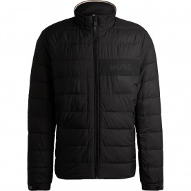 Яке Boss Mens BOSS BLACK Cenitos Water-Repellent Long Sleeve Puffer Jacket - Black 001 яке,мъжки,якета,boss,mens,boss,black,cenitos,water,repellent,long,sleeve,puffer,jacket,black,001