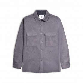 мъжки,якета,мъжки,якета,и,палта,размер+,lambretta,men's,brushed,flannel,overshirt,charcoal