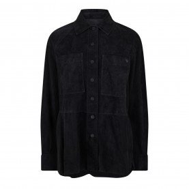 дамски,якета,и,палта,emporio,armani,suede,shirt,notte