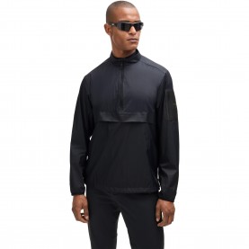 Boss Mens Junior Fonse Weather-Resistant Windbreaker - Dark Blue мъжки,якета,boss,men,s,junior,fonse,weather,resistant,windbreaker,dark,blue