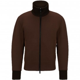 Яке Boss Mens Calim Front Zip Bomber Jacket - Brown яке,мъжки,якета,boss,men,s,calim,front,zip,bomber,jacket,brown