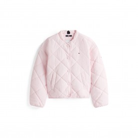 Яке Tommy Hilfiger Kids Quilted Jacket - Light Pink TOG яке,tommy,hilfiger,kids,quilted,jacket,light,pink,tog