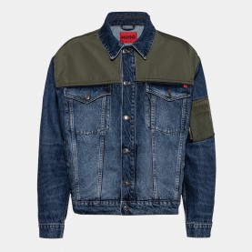 Яке Hugo Mens Denim Jacket - Navy яке,мъжки,якета,hugo,men,s,denim,jacket,navy