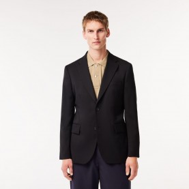 Сако Lacoste Mens Woolen Winter Blazer - Black сако,мъжки,якета,lacoste,men,s,woolen,winter,blazer,black