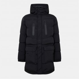 яке,облекла,на,разпродажба,мъжки,якета,мъжки,якета,и,палта,размер+,brave,soul,men's,long,sleeve,short,puffer,jacket,black