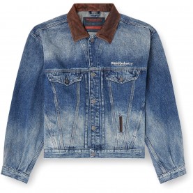 Яке Diesel Mens Denim Jacket - Mid Blue яке,diesel,men,s,denim,jacket,mid,blue