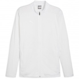Яке Puma Mens Performance Moisture-Wicking Training Jacket - White/Silver яке,мъжки,якета,мъжко,фитнес,облекло,puma,men,s,performance,moisture,wicking,training,jacket,white,silver