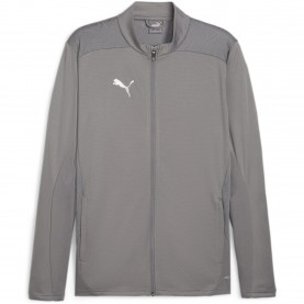 Яке Puma Mens Performance Moisture-Wicking Training Jacket - Cast Iron/Silv яке,мъжки,якета,мъжко,фитнес,облекло,puma,men,s,performance,moisture,wicking,training,jacket,cast,iron,silv