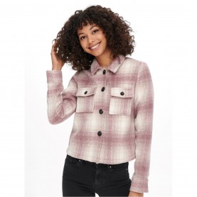 дамски,жилетки,only,lou,check,jkt,ld99,rose,pumice