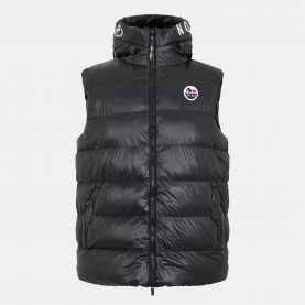Елек Born Rich Mens Karnos Hooded Gilet - Black елек,born,rich,men,s,karnos,hooded,gilet,black
