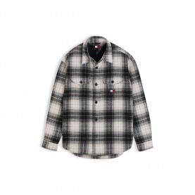 Tommy Jeans TJ Check Overshirt Sn64 - Black Check tommy,jeans,tj,check,overshirt,sn64,black,check