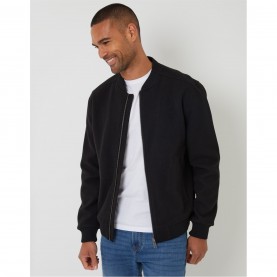 Яке Threadbare Men's TB Hama Bomber Jacket - Black яке,мъжки,якета,threadbare,men's,tb,hama,bomber,jacket,black