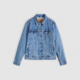 Яке Levis Men's Trucker Cotton Long Sleeve Denim Jacket - Washed Away яке,мъжки,якета,levis,men's,trucker,cotton,long,sleeve,denim,jacket,washed,away