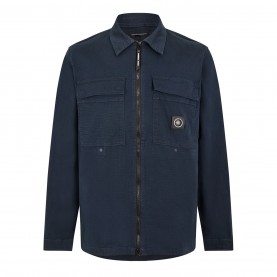 Marshall Artist Men's Plaid Overshirt - Navy мъжки,якета,мъжки,якета,и,палта,размер+,marshall,artist,men's,plaid,overshirt,navy