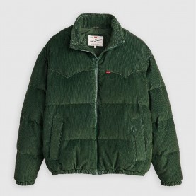 Яке Levis Mens Medium Puffer Jacket - Python Green яке,мъжки,якета,levis,men,s,medium,puffer,jacket,python,green