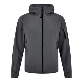 Яке CP COMPANY Men's Lens Windproof Hooded Long Sleeve Softshell Jacket - Smoked Prl 935 яке,облекла,на,разпродажба,мъжки,якета,cp,company,men's,lens,windproof,hooded,long,sleeve,softshell,jacket,smoked,prl,935