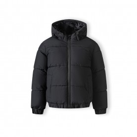 Яке Minoti Boys ripstop jacket high collar elastic cuffs black - Black яке,детски,якета,и,палта,minoti,boys,ripstop,jacket,high,collar,elastic,cuffs,black,black