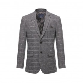 сако,промоция,на,зимни,облекла,мъжки,якета,harvey,and,jones,blazer,sn99,brwn,navy,chk