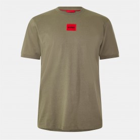 тениска,облекла,на,разпродажба,мъжки,тениски,hugo,mens,regular,fit,diragolino,t,shirt,med,grey,032