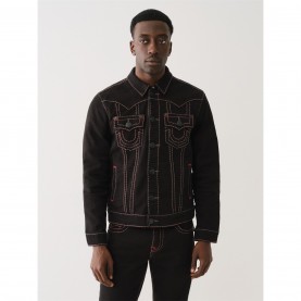 Яке True Religion True Jimmy Jacket Sn99 - 2Sb Black Rinse яке,мъжки,якета,true,religion,true,jimmy,jacket,sn99,2sb,black,rinse