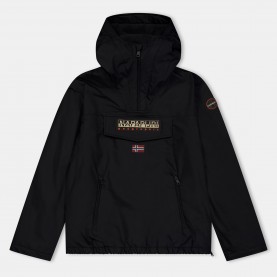 napapijri,kids,rainforest,next,winter,waterproof,rain,anorak,black,beaut,941