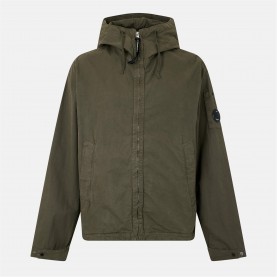 риза,с,дълъг,ръкав,облекла,на,разпродажба,мъжки,якета,cp,company,men's,garment,dyed,cotton,hooded,full,zip,long,sleeve,overshirt,ivy,green,683