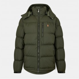 яке,облекла,на,разпродажба,мъжки,якета,polo,ralph,lauren,men's,el,cap,water,resistant,duck,down,detachable,hood,short,puffer,jacket,company,olive