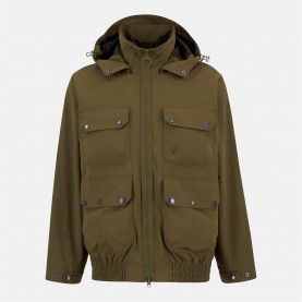 облекла,на,разпродажба,мъжки,якета,barbour,men's,re,engineered,flight,bedale,showerproof,detachable,hood,rain,anorak,beech,ol55
