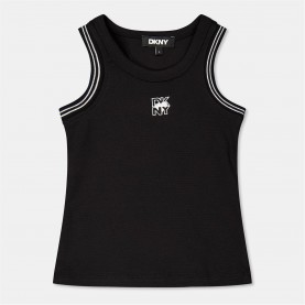 юношески,потник,детски,облекла,dkny,new,york,tank,top,juniors,black